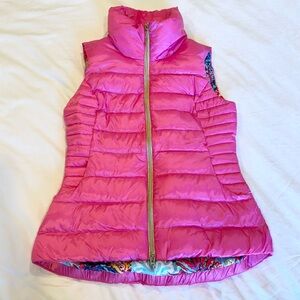 Lilly Pulitzer Allie Packable Quilted Down Vest